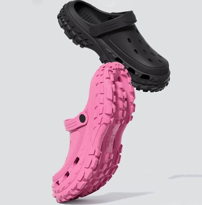 Summer Non-Slip Beach Sandals for Men Comfortable Soft Sole Platform Slippers