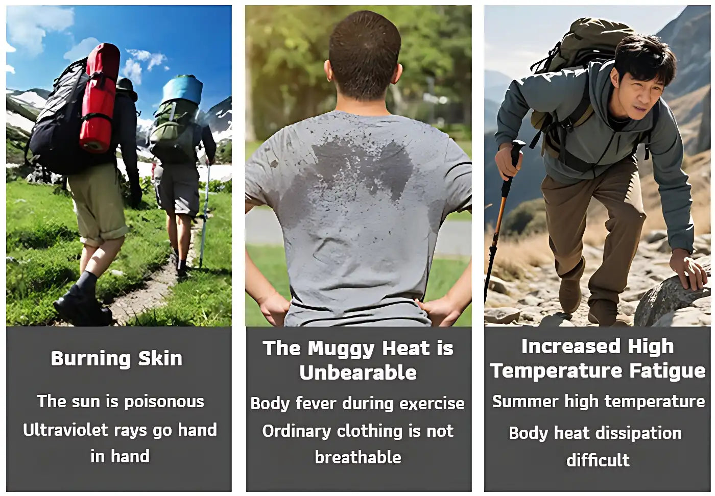 Smart Cooling Short Sleeve Shirt with Built-in Fan - Portable AC Wear for Outdoor Camping