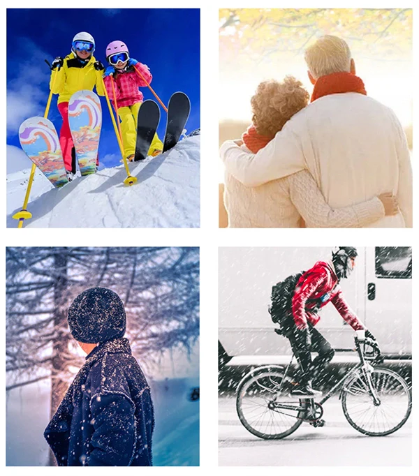 Smart Heated Vest - Adjustable Temperature Control Body Warmer for Outdoor Activities