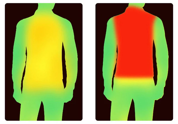Smart Heated Vest - Adjustable Temperature Control Body Warmer for Outdoor Activities