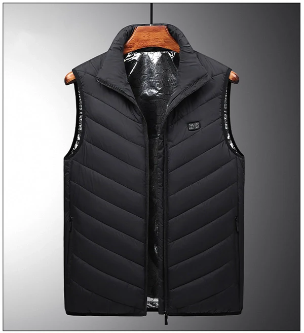 Smart Heated Vest - Adjustable Temperature Control Body Warmer for Outdoor Activities