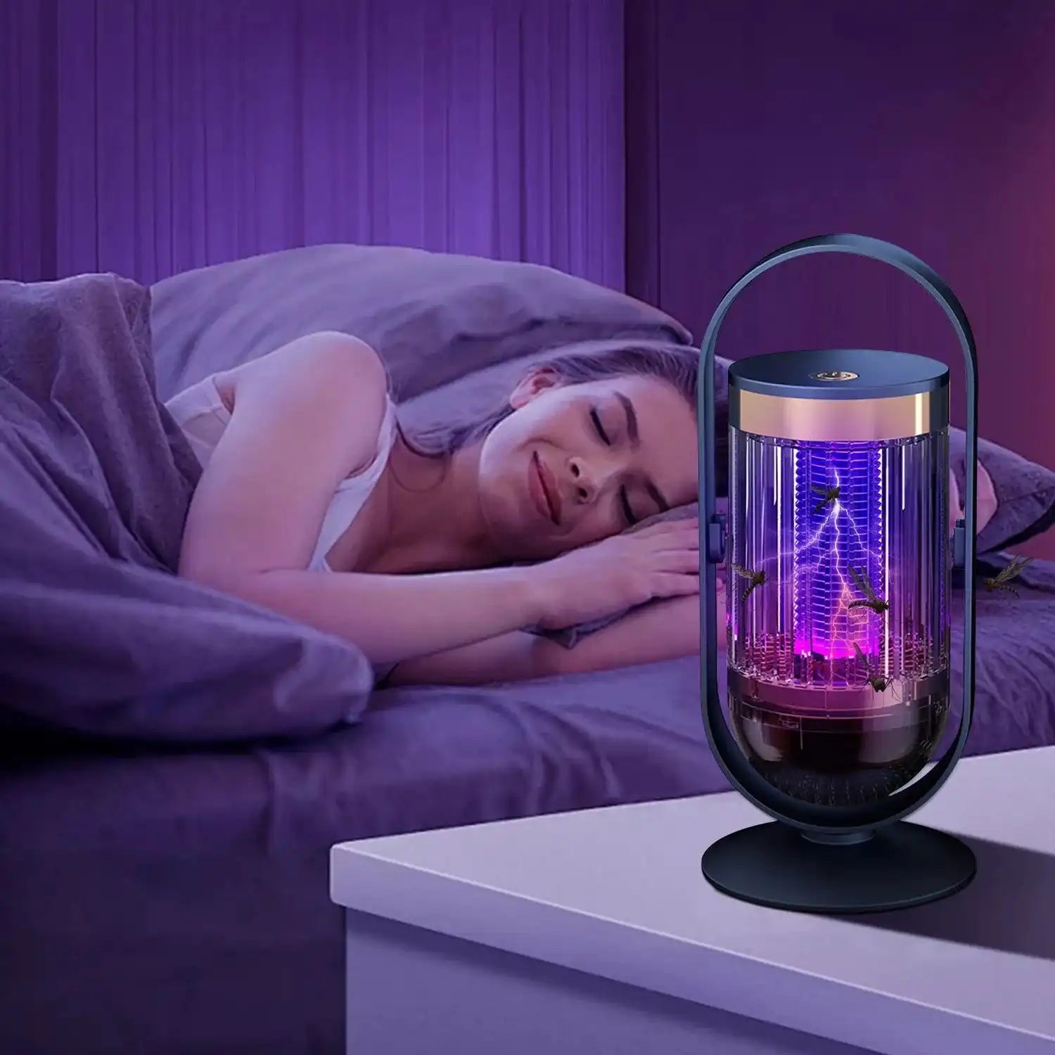 Smart LED Mosquito Insect Zapper - Indoor & Outdoor Bug Trap with 98% Kill Rate