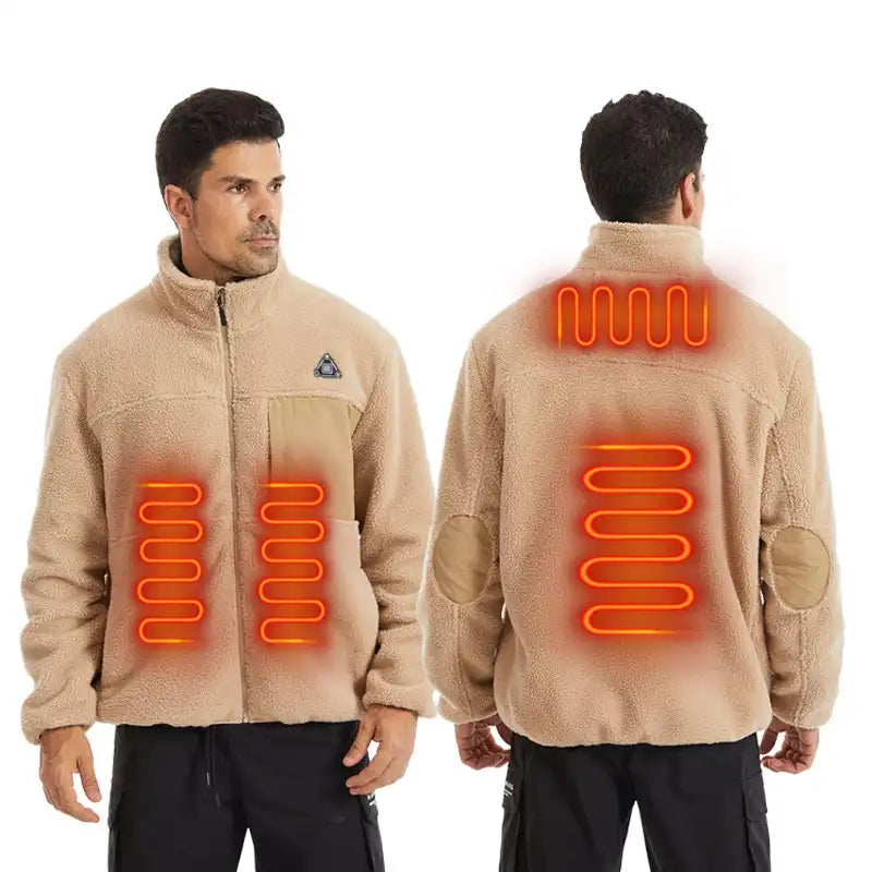 Soft Heated Winter Jacket - 4 Heat Zones, USB (For Men & Women)