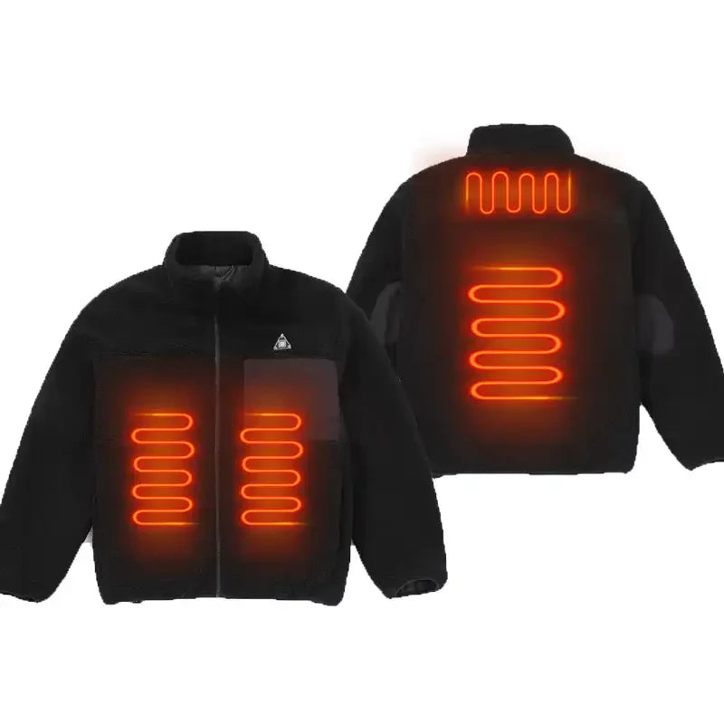 Soft Heated Winter Jacket - 4 Heat Zones, USB (For Men & Women)