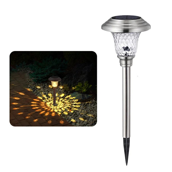 Solar LED Pathway Lights Outdoor-Stainless Steel