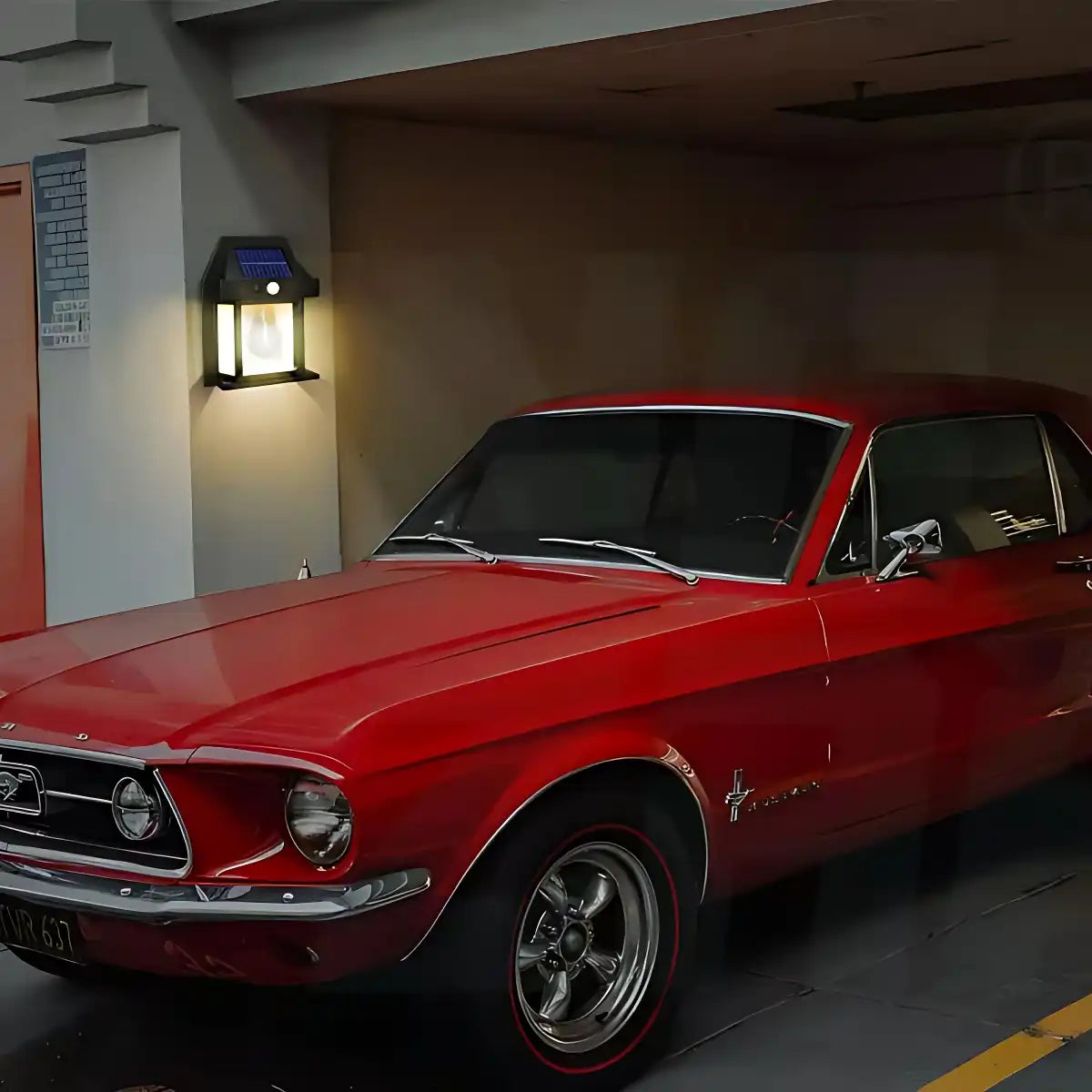 Solar Tungsten Bulb Light 360 Motion Sensor Bright LED Wall Light