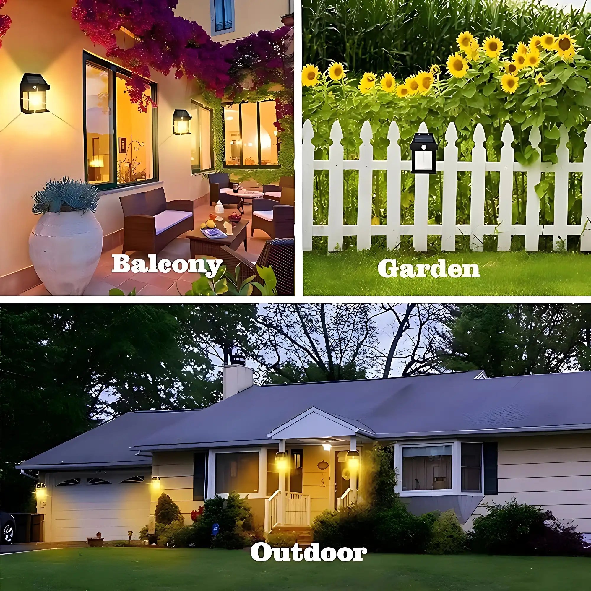 Solar Tungsten Bulb Light 360 Motion Sensor Bright LED Wall Light