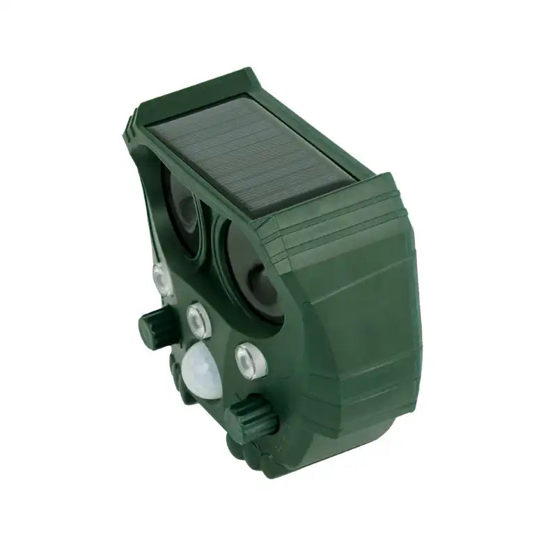 Solar Ultrasonic Animal & Pet Repeller Motion Sensor Repels Birds, Snakes, Raccoons, Skunks, Deer, Cats, Dogs, Rats
