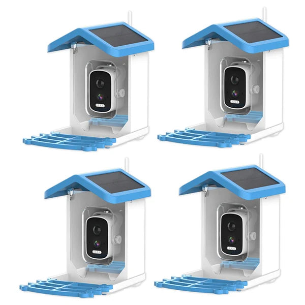 Solar Smart Bird Feeder with HD Camera - Smart Al Identify 11000+ Bird Species