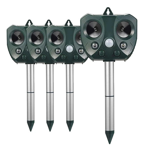 Solar Ultrasonic Mice Repellent Squirrel Repellent Foxes Repeller Rodent Repeller