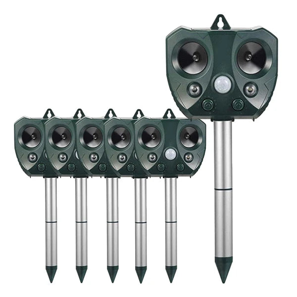 Solar Ultrasonic Mice Repellent Squirrel Repellent Foxes Repeller Rodent Repeller