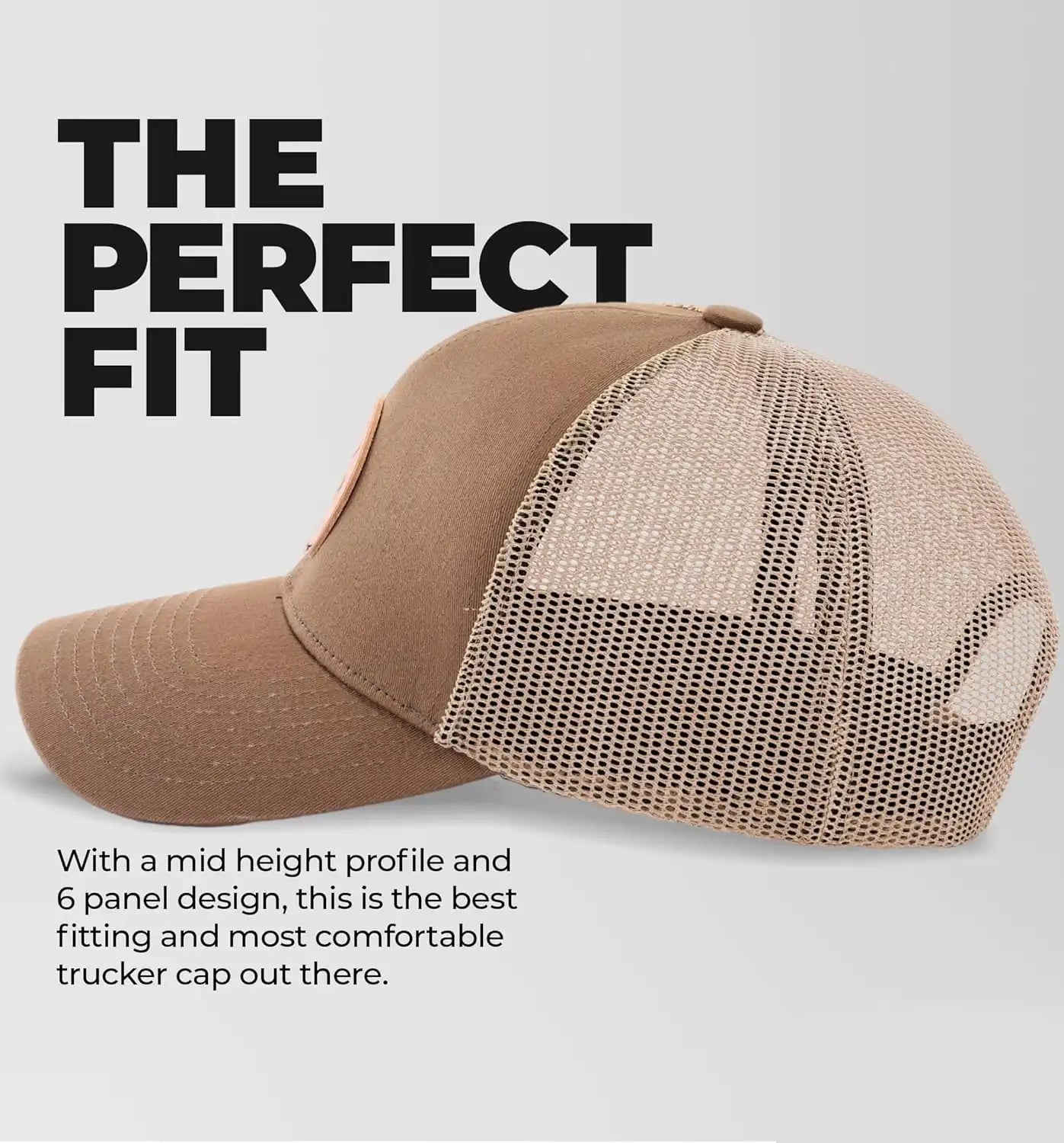 Summer Breathable Mesh Hard Top Baseball Cap