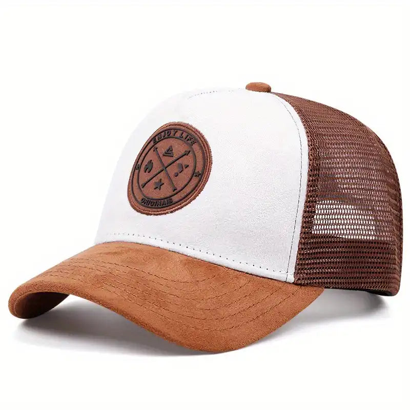 Summer Breathable Mesh Hard Top Baseball Cap