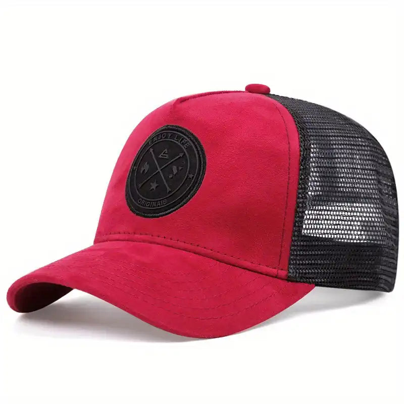 Summer Breathable Mesh Hard Top Baseball Cap