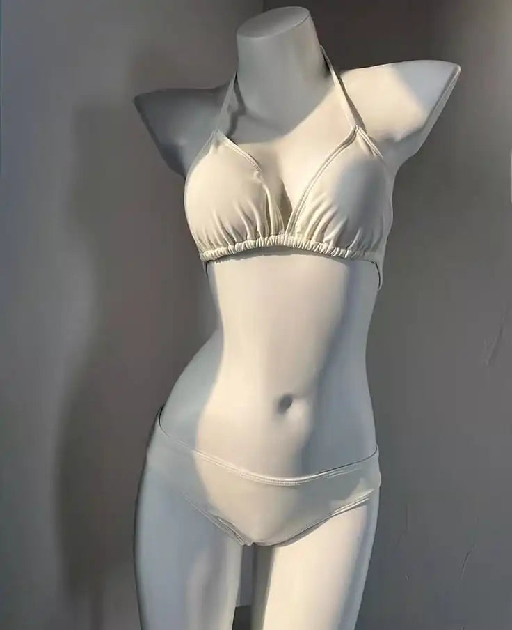 Summer Hot Girls Beach Bikini Tandem 4-Piece Cover Up