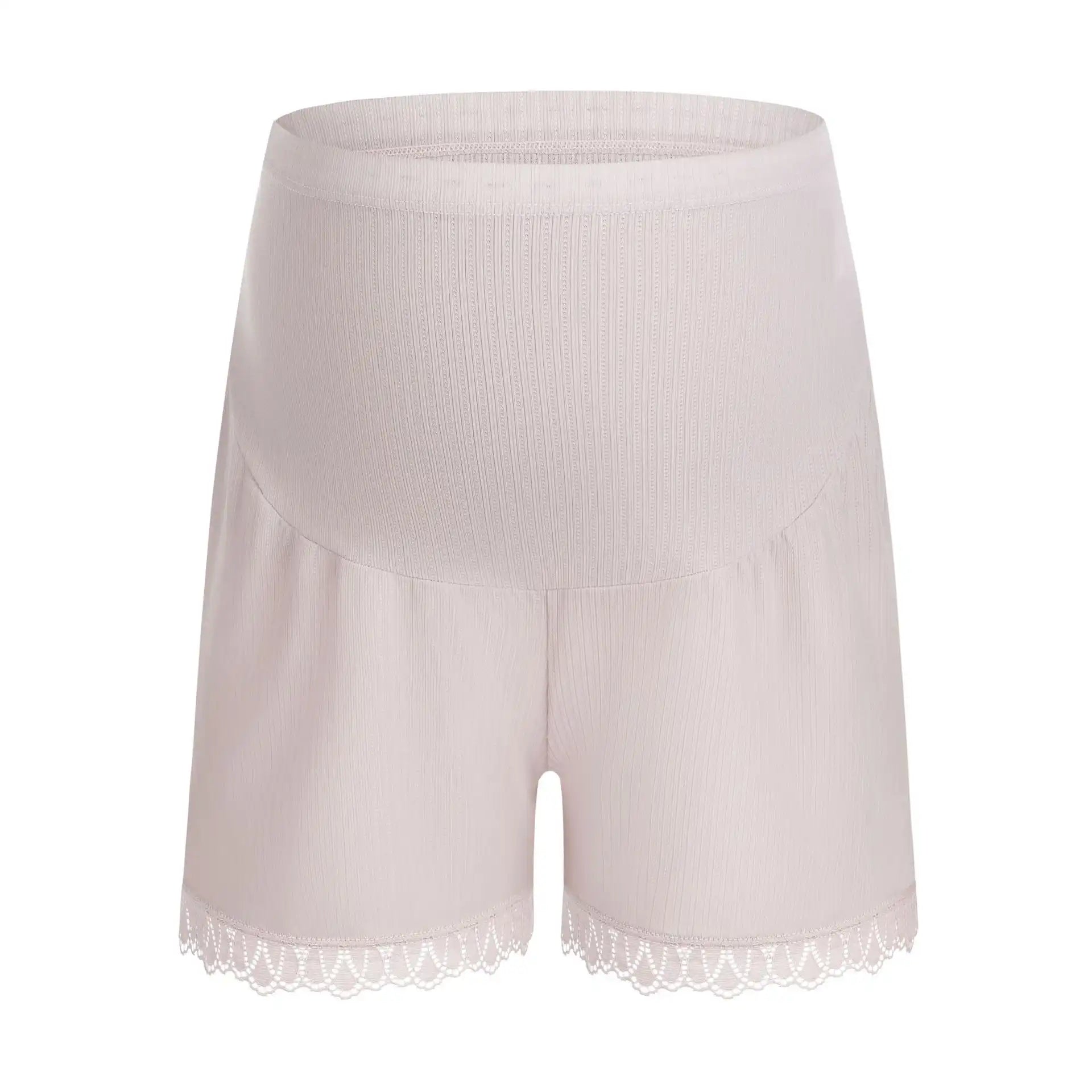 Summer Maternity Shorts - Icy Cool & Anti-Slip High Waist Loungewear (Plus Size)
