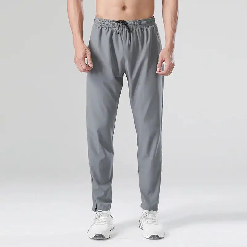 Summer Men's Jogging Pants Quick Dry Breathable Casual Sports Pants