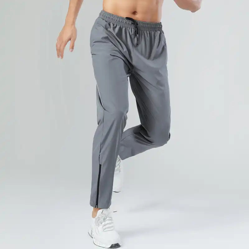 Summer Men's Jogging Pants Quick Dry Breathable Casual Sports Pants