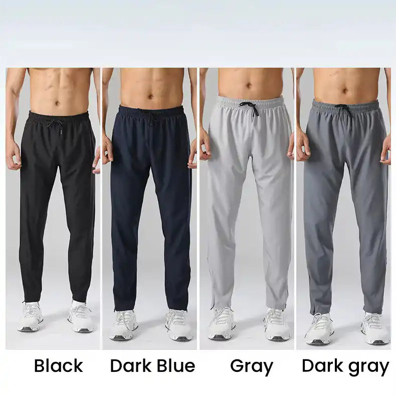 Summer Men's Jogging Pants Quick Dry Breathable Casual Sports Pants