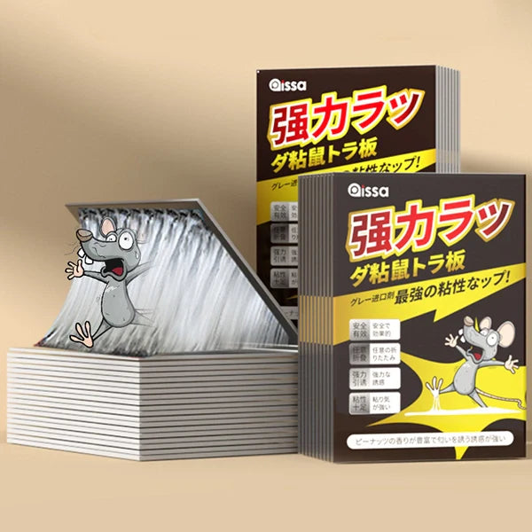 Super Sticky Rat & Mouse Glue Traps – Effective Rodent & Snake Catcher for Home, Office, Restaurant, Indoor & Outdoor Use