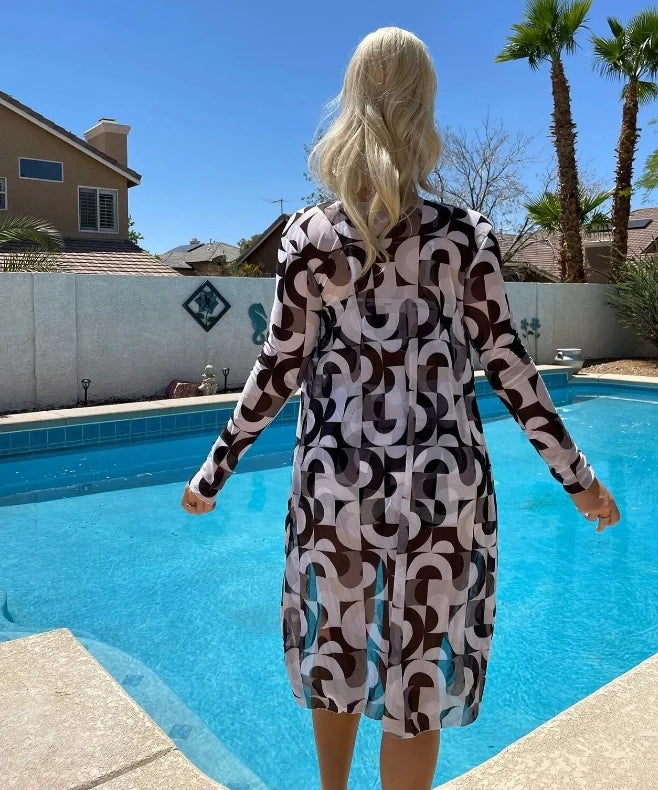 Women's High-Waisted 3-Piece Bikini Set Sunscreen Women Swimsuit