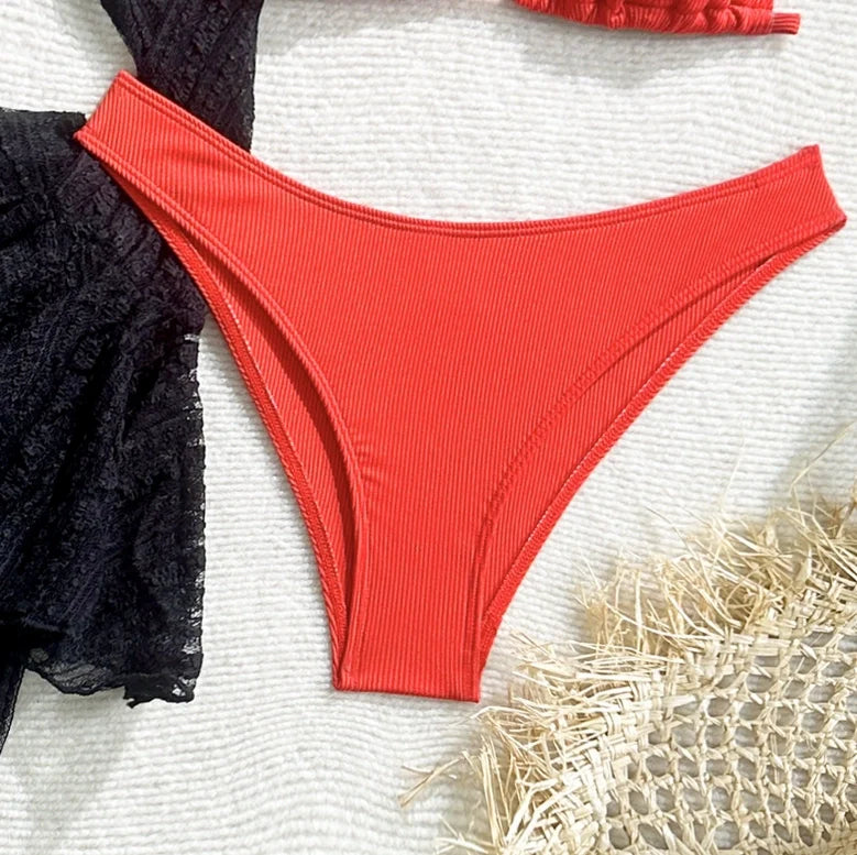 Women's 4-Piece Mesh Long Sleeve Bikini Set with Beach Skirt Holiday Bathing Suit