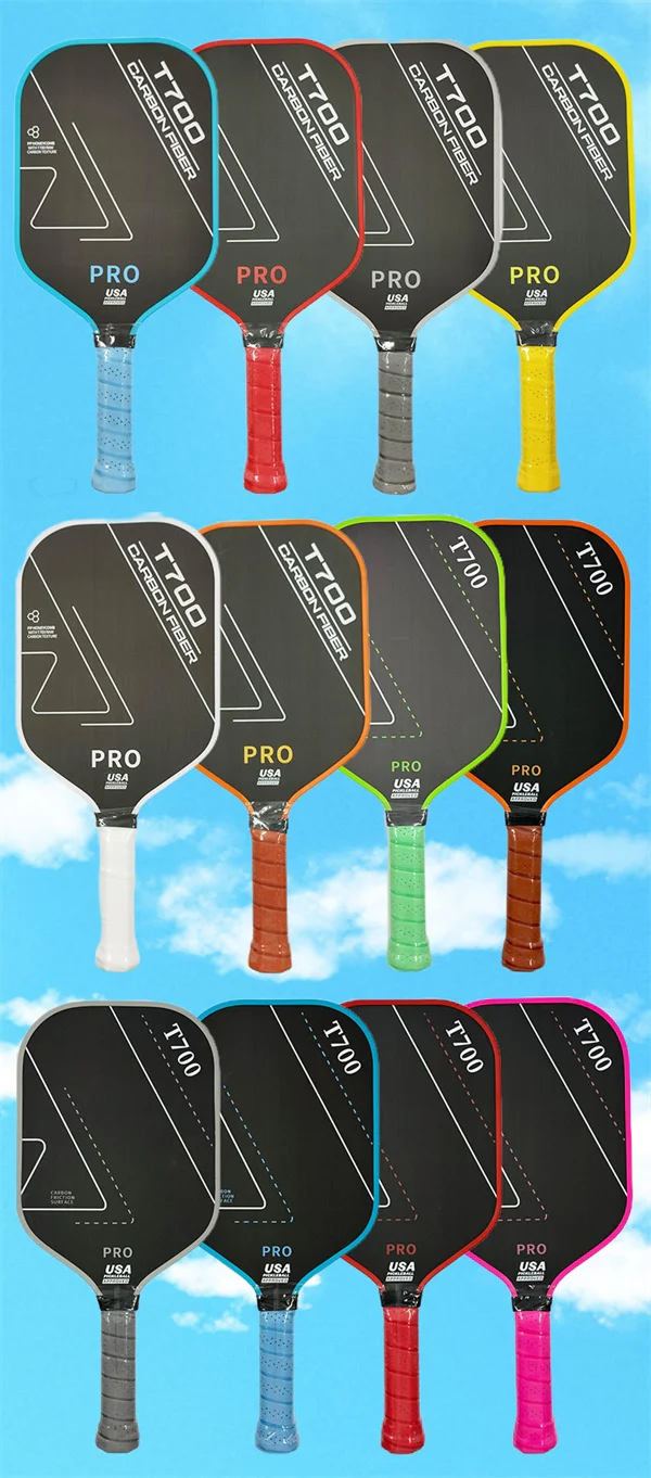 T700 Carbon Fibre Pickleball Paddle