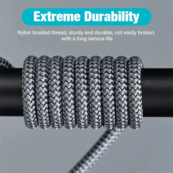 3.5mm to 3.5mm TRRS 4-Pole AUX Cable – HiFi Stereo Audio Cord for Phone, Car & Headphones