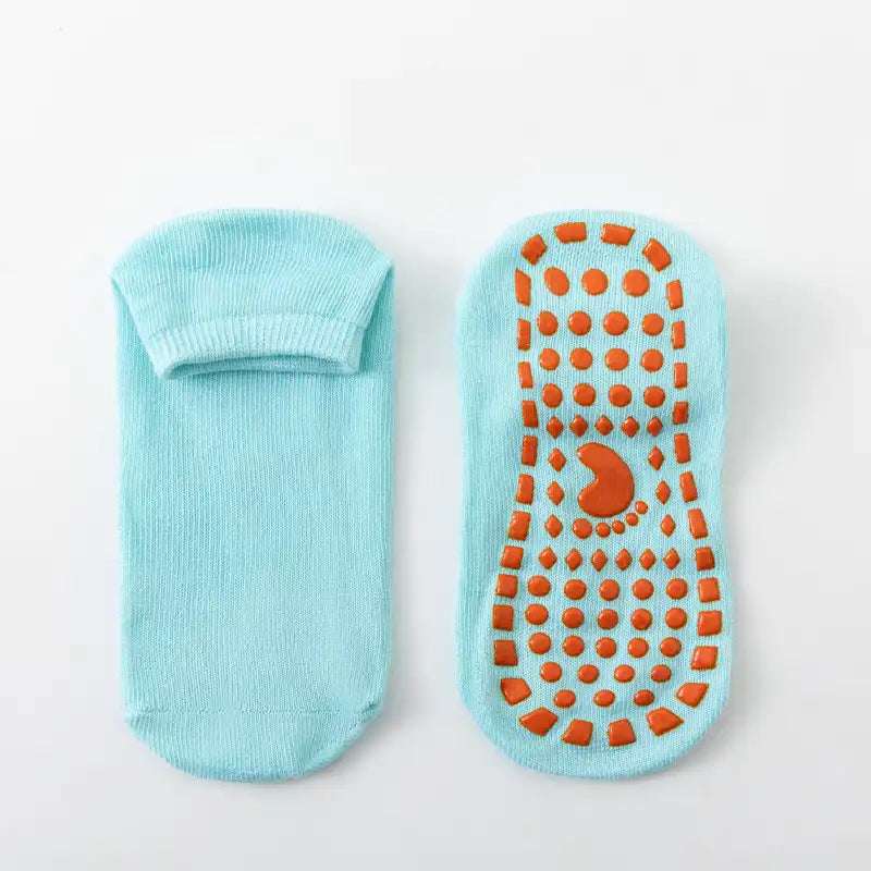 Toddler Safety Socks - Silicone-Grip Indoor/Trampoline Socks (Baby to Adult Sizes)