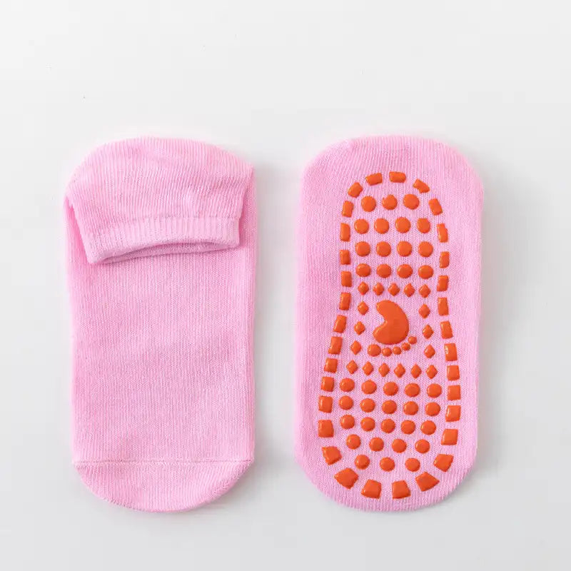 Toddler Safety Socks - Silicone-Grip Indoor/Trampoline Socks (Baby to Adult Sizes)