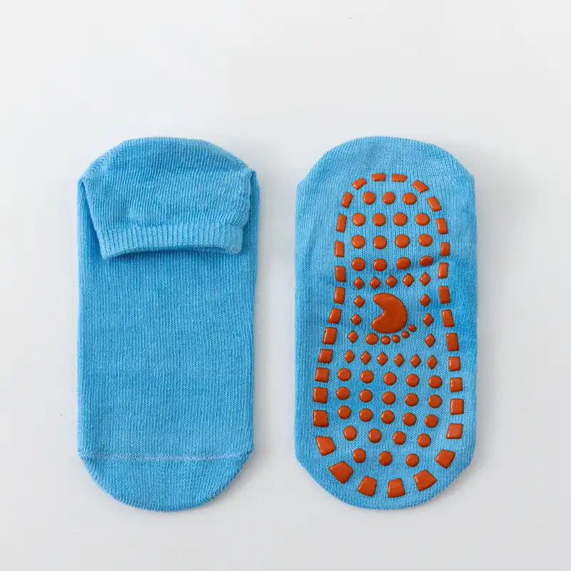 Toddler Safety Socks - Silicone-Grip Indoor/Trampoline Socks (Baby to Adult Sizes)