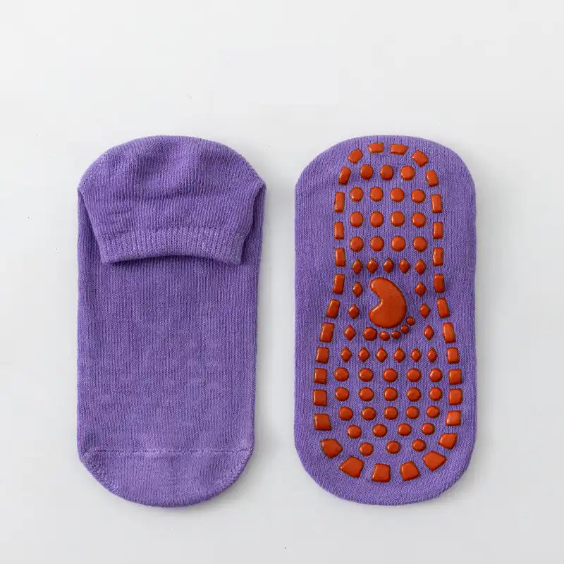 Toddler Safety Socks - Silicone-Grip Indoor/Trampoline Socks (Baby to Adult Sizes)
