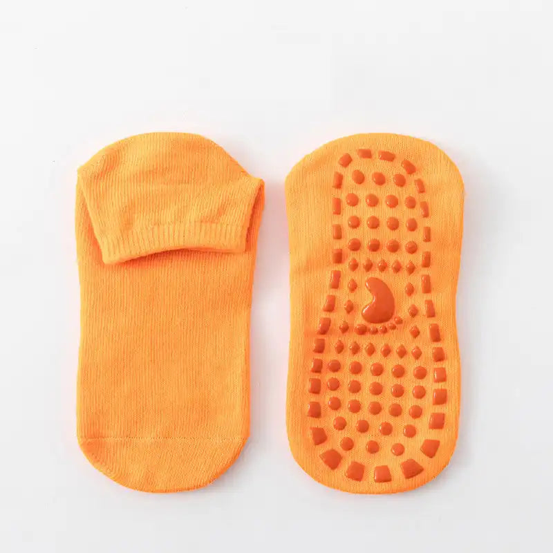 Toddler Safety Socks - Silicone-Grip Indoor/Trampoline Socks (Baby to Adult Sizes)