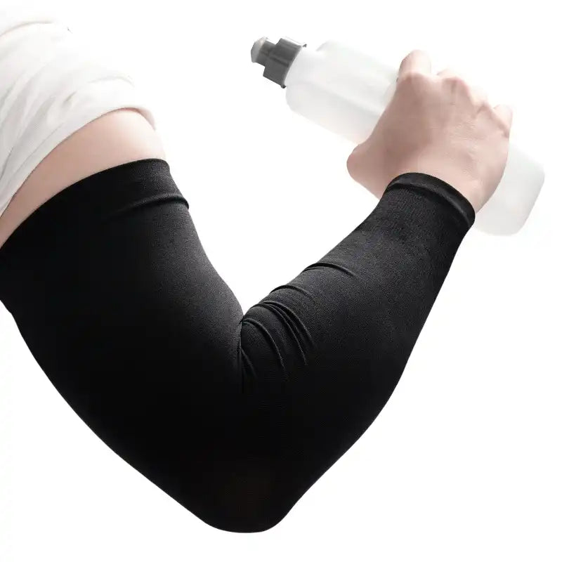 UPF 50+ Plus Size Cooling Sleeves for Cycling, Golf, Basketball, Fishing and Driving