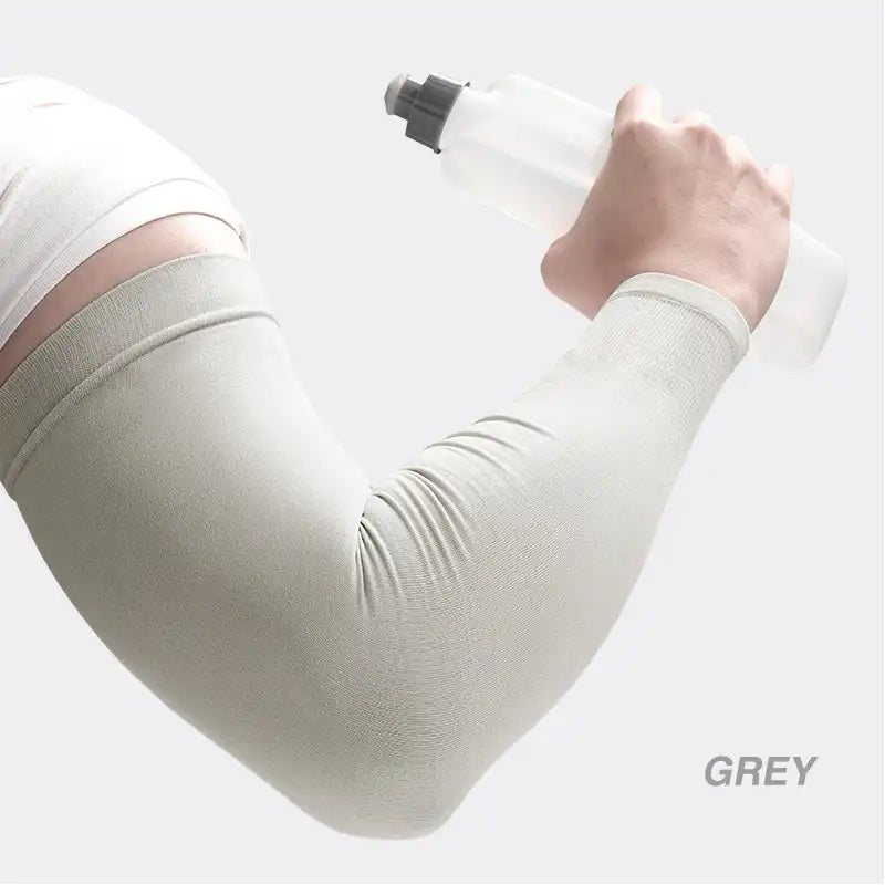 UPF 50+ Plus Size Cooling Sleeves for Cycling, Golf, Basketball, Fishing and Driving