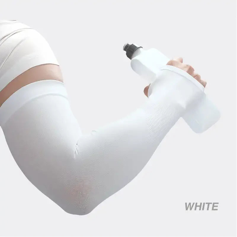 UPF 50+ Plus Size Cooling Sleeves for Cycling, Golf, Basketball, Fishing and Driving