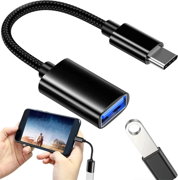 USB-C to USB 3.0 Adapter – OTG Cable Converter