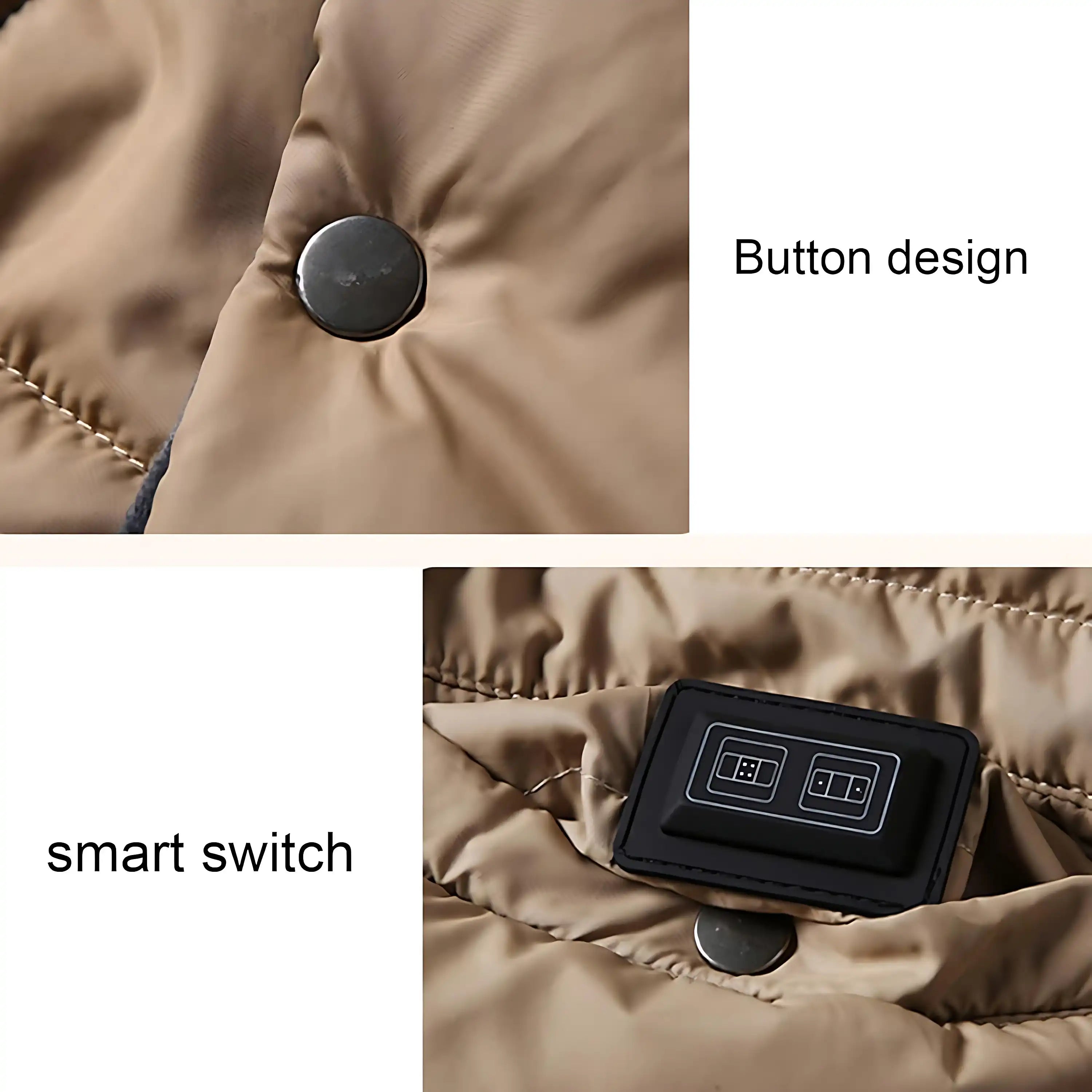 USB-Powered Heated Wearable Blanket Shawl - 3 Heat Settings, Portable & Machine Washable