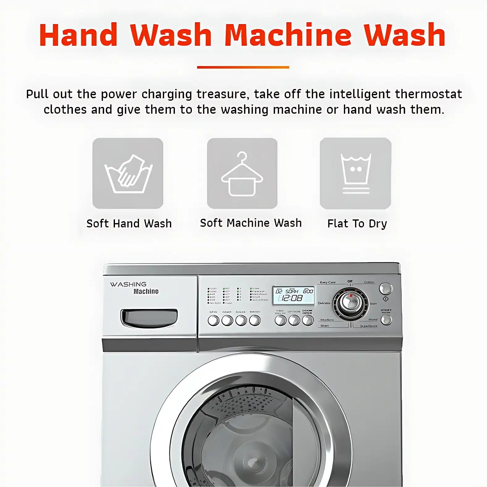 USB-Powered Heated Wearable Blanket Shawl - 3 Heat Settings, Portable & Machine Washable