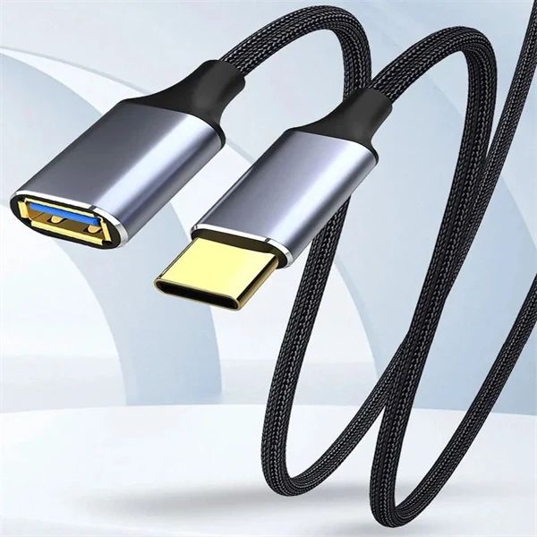 USB Type-C 3.1 to USB 3.0 OTG Adapter Cable – Gold-Plated Fast Data Transfer for Phones & Computers