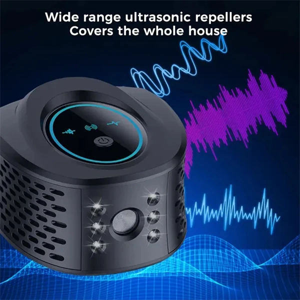 Ultrasonic Rodent Repeller – High-Power Pest Control Device for Mice, Rats, Insects – Indoor Electronic Mouse Repellent