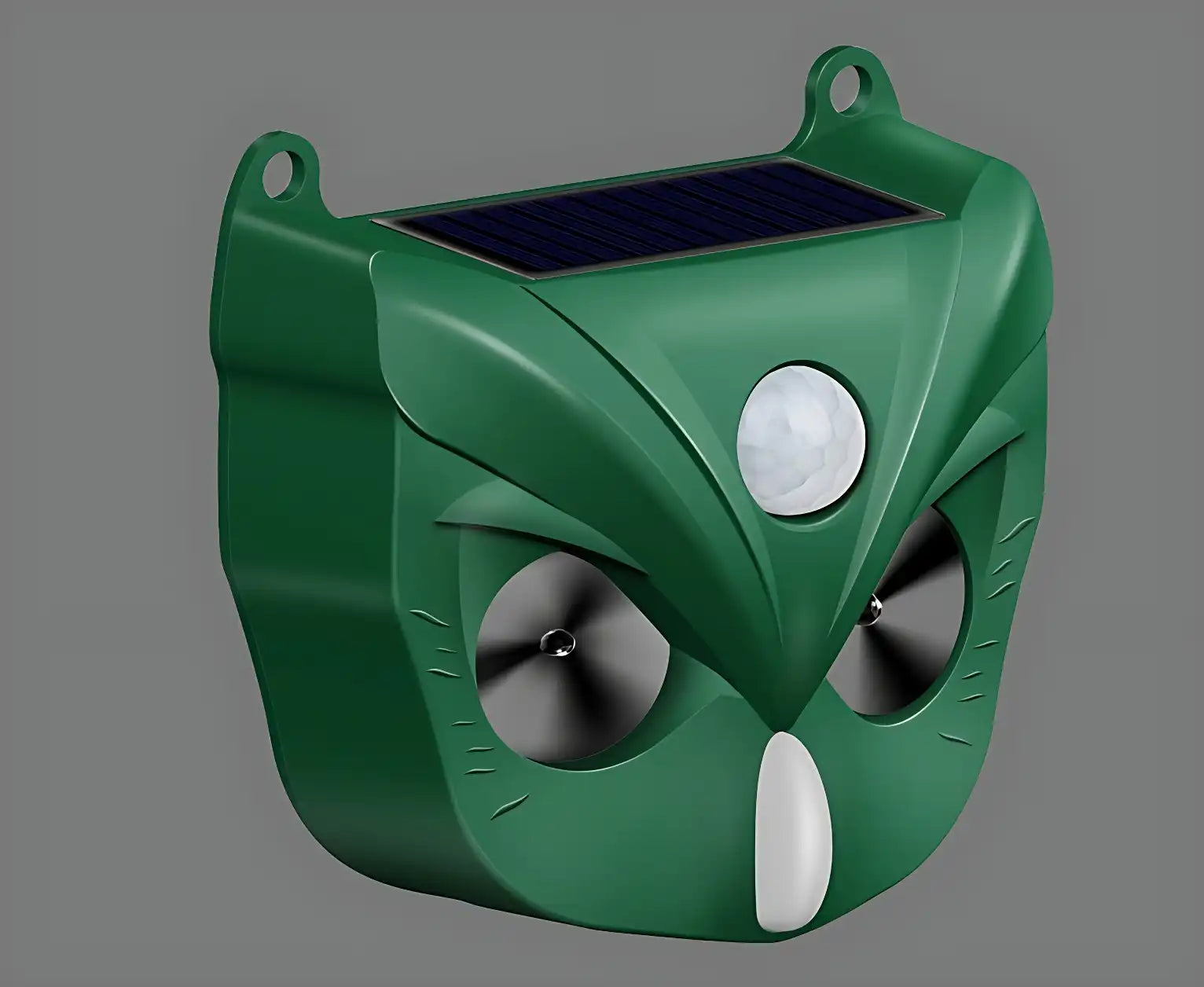 Ultrasonic Solar Yard Animal Repeller with Motion Sensor and Flash Light - For Rodents Squirrel Dogs