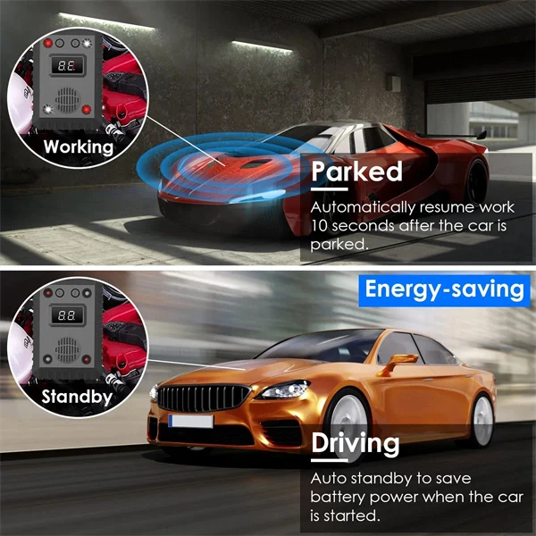 Under-Hood Ultrasonic Mice Repeller for Cars – Get Rid Of Mice in 48 Hours