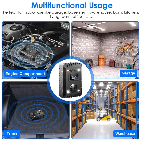 Under-Hood Ultrasonic Mice Repeller for Cars – Get Rid Of Mice in 48 Hours