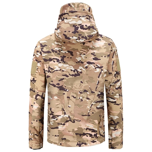 Unisex Camo Heated Hoodie Jacket