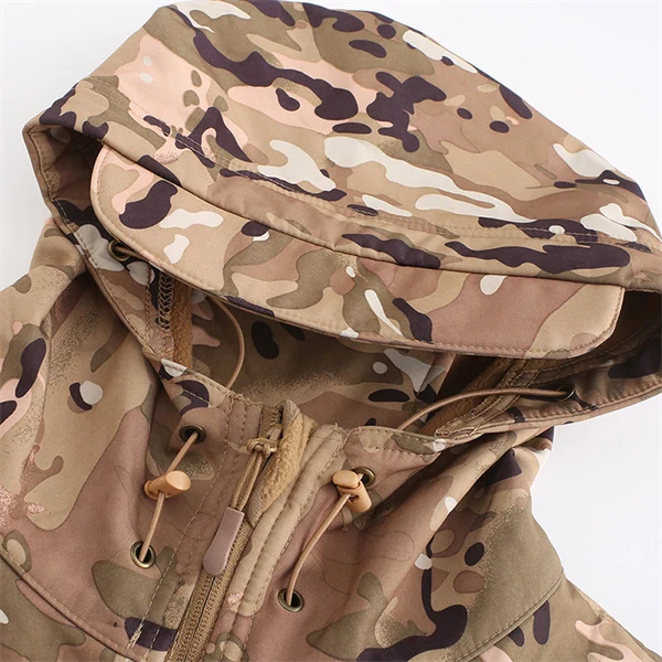 Unisex Camo Heated Hoodie Jacket