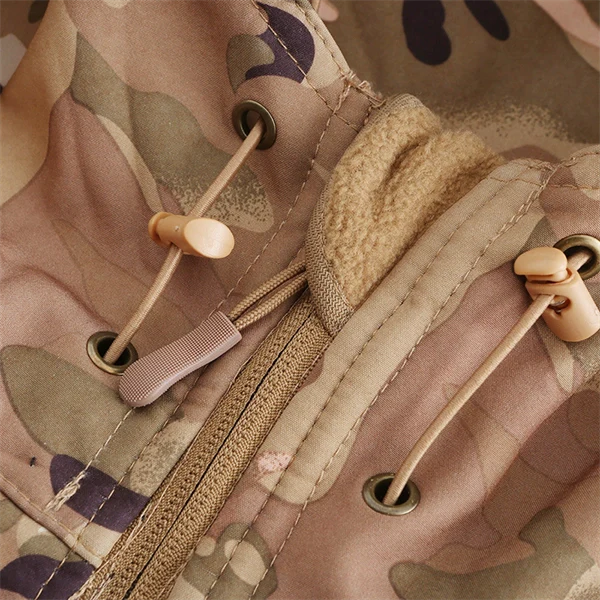 Unisex Camo Heated Hoodie Jacket