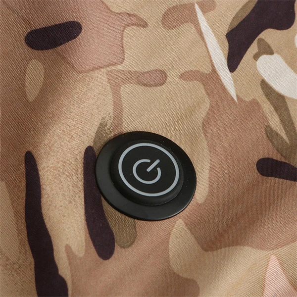 Unisex Camo Heated Hoodie Jacket