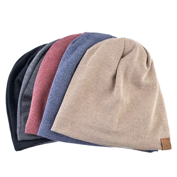 Unisex Lightweight Knit Beanie – Soft Warm Winter Hat for Outdoor & Casual Wear, Slouchy Hip-Hop Style