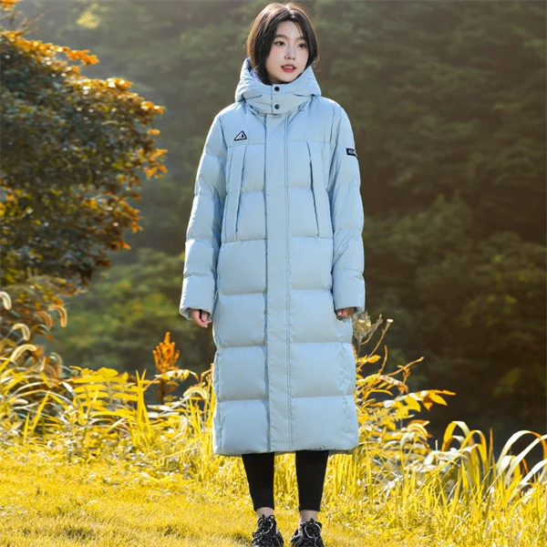 Unisex Long Down Puffer Coat - Extra Warm & Stylish Winter Jacket